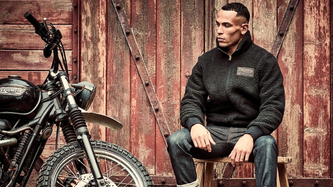 Triumph outlet barbour jacket